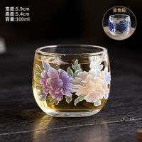 景盏 遇热变色水晶玻璃杯