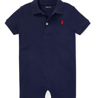 RALPH LAUREN Boys' Polo Shortall - Baby
