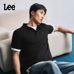 Lee 复古撞色 男士Polo衫