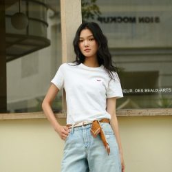 Levi's 刺绣贴布 女士短袖T恤