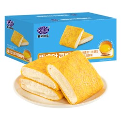 港荣 蛋皮吐司面包 420g（约7个）