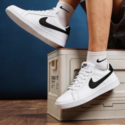 NIKE 男鞋板鞋低帮透气滑板鞋夏季轻便耐磨休闲鞋运动鞋小白鞋