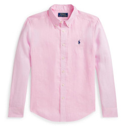 RALPH LAUREN 大童款 亚麻衬衫