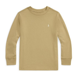 RALPH LAUREN Boys 2-7 Cotton Jersey Long Sleeve T-Shirt