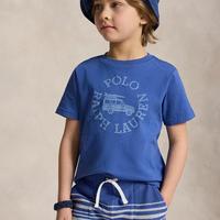 RALPH LAUREN 男童纯棉 Jersey T恤 2-7岁
