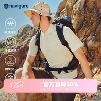 navigare [张新成同款]Navigare小帆船户外时尚短袖POLO衫男夏季速干套头衫