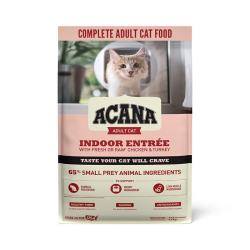 ACANA 爱肯拿 猫粮 原装进口室内大餐成猫粮全价通用 室内大餐猫粮1.8KG(美版)