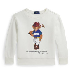 RALPH LAUREN Boys 2-7 Polo Bear Fleece Sweatshirt