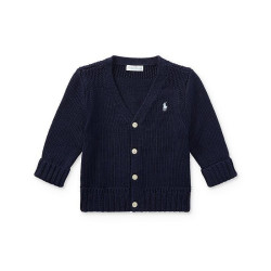 RALPH LAUREN 男婴纯棉针织开衫