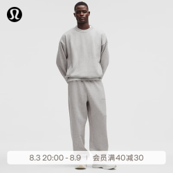 lululemon Big Cozy 男士束脚裤 *常规款*拉绒