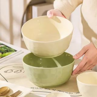 洛威 陶瓷8英寸大汤碗 2个装