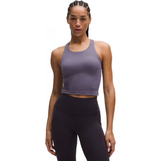 lululemon Wunder Train 女士工字运动背心 葡萄朦胧紫 XL/12