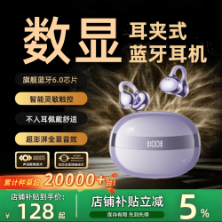 萨勒芬妮 蓝牙耳机夹耳式全开放式 IMAX影院环绕音丨