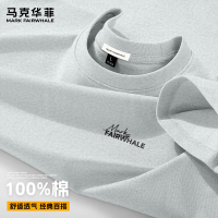 马克华菲 纯棉宽松短袖T恤