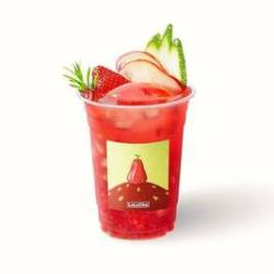 乐乐茶 草莓莲雾观音冰茶
