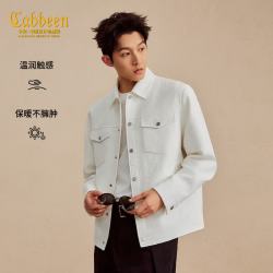 卡宾 夹克男多口袋设计复古潮流图腾