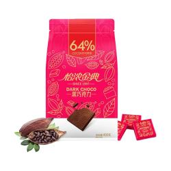 怡浓 金典可可脂黑巧克力400g 64%可可含量