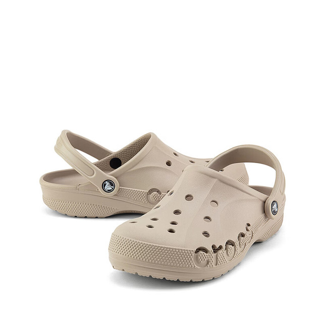 crocs 贝雅洞洞鞋男鞋女鞋轻便休闲鞋|10126 卵石色-2V3 36 /37(220mm)