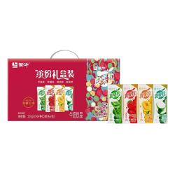 真果粒 牛奶饮品 草莓+芦荟+椰果+桃果粒各6盒 3月产 礼盒装24盒*2箱