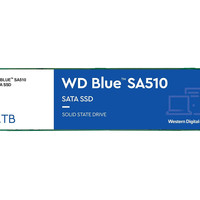 西部数据 WD） 2TB西数蓝盘 SA510 SATA M.2 2280 固态硬盘 读速560MB/s 内置SSD 电脑硬盘升级 持久耐用
