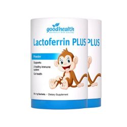 好健康 老爸抽检儿童小猴子乳铁蛋白粉30袋*2罐