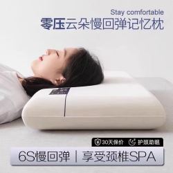 零压可水洗记忆枕枕头枕芯 42x70x/只
