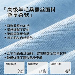 PERRY BURRY 桑蚕丝羊毛混纺 Polo衫 男士短袖针织衫