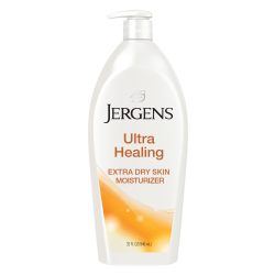Jergens 身体乳液 保湿 修复 滋养 946ml 适合成人使用 维生素C 维生素E 适合干性肌肤 1件装
