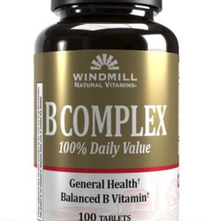 Windmill 天然B族复合维生素片 营养神经 进口 100片/瓶