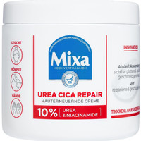 Mixa Skin Renewing Cream 护肤霜 适用于干燥和龟裂的皮肤,为身体、手部和面部提供保湿护理,含尿素和烟酰胺,1 x 400毫升