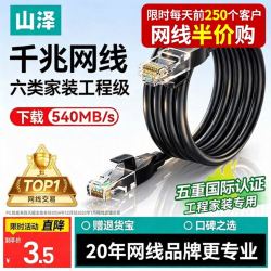 山泽 六类 网线