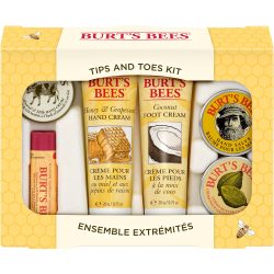Burt's Bees 护手护足套装 6件旅行装礼盒 蜂蜜葡萄籽护手霜 椰子护足霜 柠檬角质护理霜 杏仁牛奶护手霜 手部修护膏 石榴唇膏 手膏8.5g+护手霜7g+润肤霜8.5g+足霜20g+护手霜20g+润唇膏4.25g