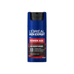 L'Oreal Paris 巴黎欧莱雅 Men Expert XXL 男士面部护理霜 100ml 抗皱保湿 抗老 适合油性肌肤 含透明质酸 [亚马逊独家]