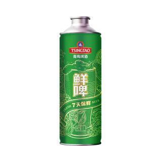 青岛啤酒 原麦汁浓度10°P 鲜啤1L* 4桶 7天新鲜直送