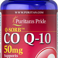 Puritan's Pride 普丽普莱 辅酶Q10营养补充剂 能量管理 100粒软胶囊每瓶 无香料 不含麸质 1件装 适合成人