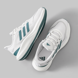 adidas 跑步鞋男鞋女鞋新款减震透气运动鞋KJ1458