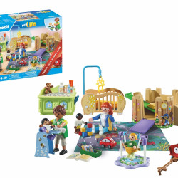 Playmobil 摩比世界 幼儿组玩具套装 74件套 早教益智玩具 角色扮演游戏 适合儿童