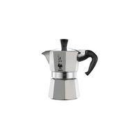 Bialetti 炉灶式意式浦缩咖啡壶 适用于燃气炉灶 铝材质 130.0毫升 铝色 06799