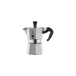 Bialetti 炉灶式意式浦缩咖啡壶 适用于燃气炉灶 铝材质 130.0毫升 铝色 06799