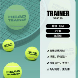 海德 网球比赛训练用球单人练习黄金球TOUR XT TOUR XT（3粒装）单罐
