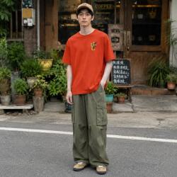 PUMA 夏季款圆领短袖男装时尚潮流上衣休闲舒适跑步健身训练运动T恤