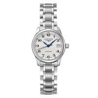 LONGINES 名匠 瑞士Longines手表 系列42mm钢带机械男表L2.893.4.78.6 L619 42mm 七夕礼物 男士腕表送礼