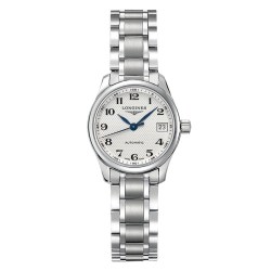 LONGINES 名匠 瑞士Longines手表 系列42mm钢带机械男表L2.893.4.78.6 L619 42mm 七夕礼物 男士腕表送礼