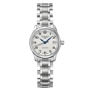 LONGINES 名匠 瑞士Longines手表 系列42mm钢带机械男表L2.893.4.78.6 L619 42mm 七夕礼物 男士腕表送礼