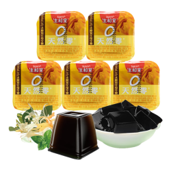 生和堂 0脂草本 冰糖菊花味龟苓膏500g/1斤