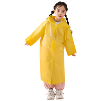 巴迪高 一次性雨衣儿童加厚加大透明便携