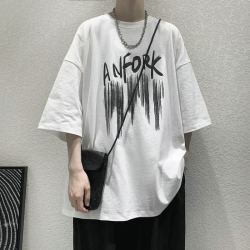 嘉晔 JIAYE）夏季短袖T恤胖加肥加大男装特肥特大码胖子衣服300斤半袖