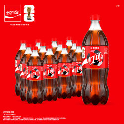 可口可乐 可乐汽水 雪碧 Sprite 柠檬味 汽水 碳酸饮料 1.25L*12瓶 可乐1.25L*12