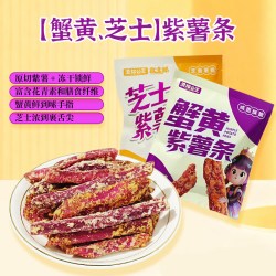凌拾 公主紫薯条4包蟹黄味/芝士味