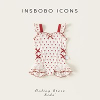 移动端：insbobo 女童泳衣 XY25413 儿童连体泳衣